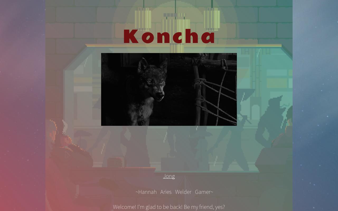Carrd profile picture for @kon